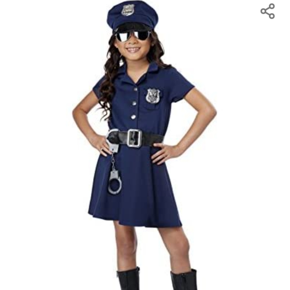 Girls police costume
